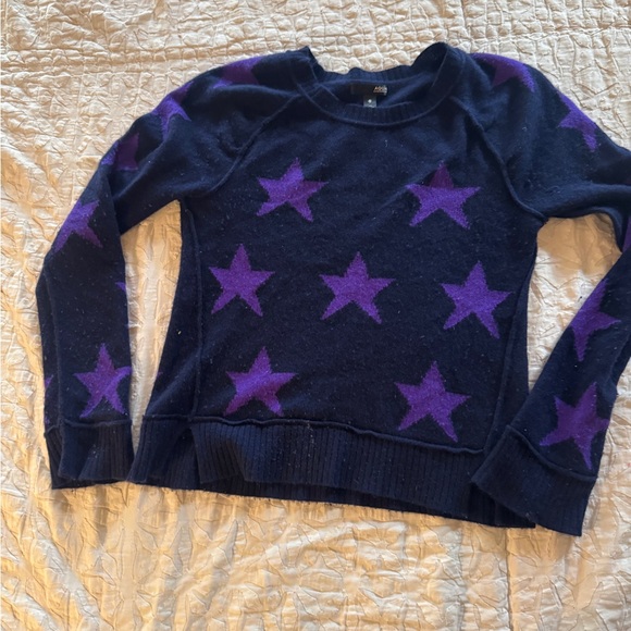 Aqua M Cashmere Sweater - Picture 3 of 7